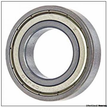20 mm x 42 mm x 12 mm  Rubber Seal Japan 6004 NSK ball bearing 6004-2RS 20x42x12