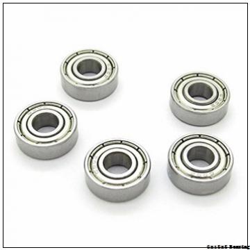 6x15x5 metal sealed miniature bearing 696zz ball bearings