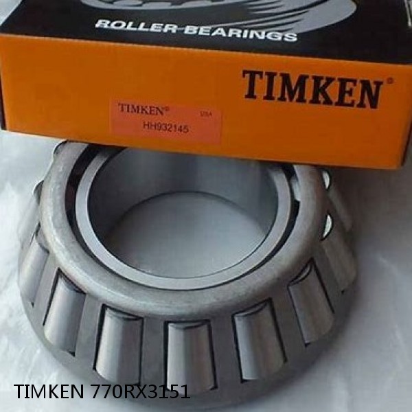 770RX3151 TIMKEN Tapered Roller Bearings