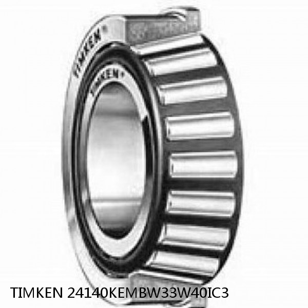 24140KEMBW33W40IC3 TIMKEN Tapered Roller Bearings #1 small image