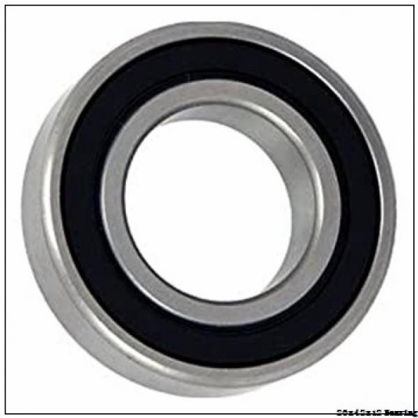 20 mm x 42 mm x 12 mm  Deep groove ball bearing 6004 6004DU2 ZZ 2RS 20x42x12 NACHI bearing #1 image