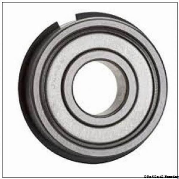 20x42x12 rubber seals chrome steel deep groove ball bearing 6004 #2 image