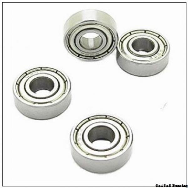 696-2RS Rubber Sealed Chrome Steel Miniature Ball Bearing 6x15x5 #1 image