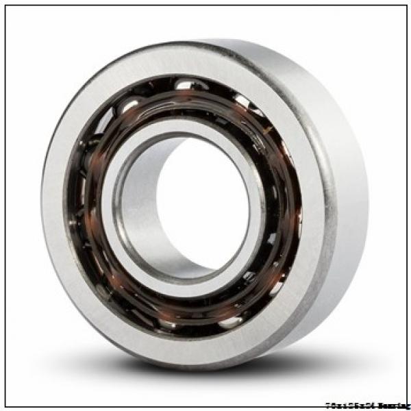 70 mm x 125 mm x 24 mm  Super Precision NSK Angular contact ball bearing QJ214 with best price #1 image