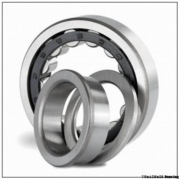 70 mm x 125 mm x 24 mm  Super Precision NSK Angular contact ball bearing QJ214 with best price #2 image