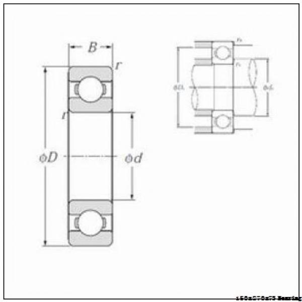 High precision textile mechanical cylindrical roller bearing NU2230ECM/C4VA824 Size 150X270X73 #2 image