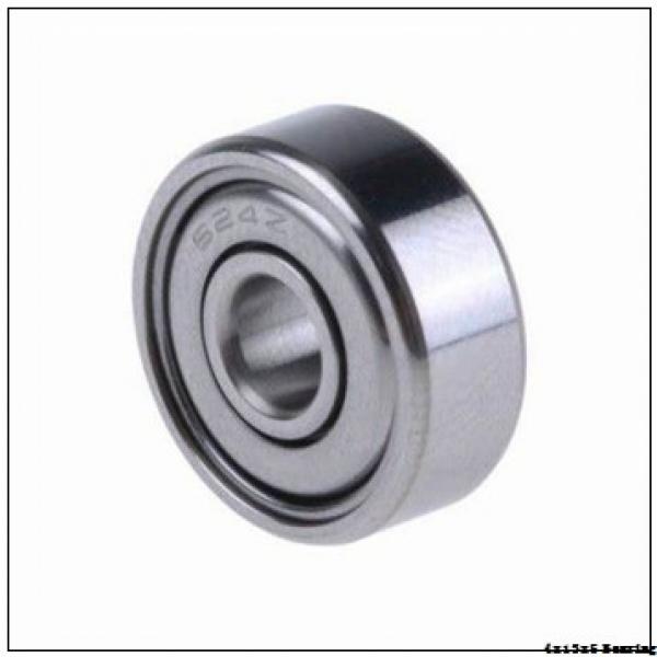 Mini Chrome Steel 4x13x5mm 624 Rubber Seals Ball Bearing #2 image