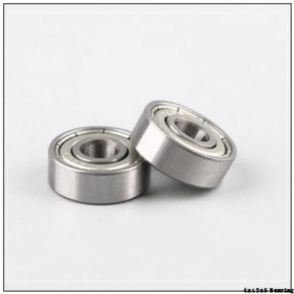 Mini Chrome Steel 4x13x5mm 624 Rubber Seals Ball Bearing #1 image