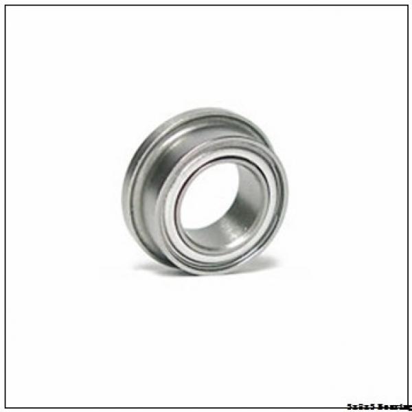 693 3x8x4 3x8x3 stainless steel chrome steel full hybrid ZrO2 Si3N4 ceramic ball bearing 3x8x4mm #1 image