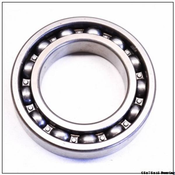 45 mm x 75 mm x 16 mm  Japan NSK Deep groove ball bearing 6009 DDU ZZ #1 image