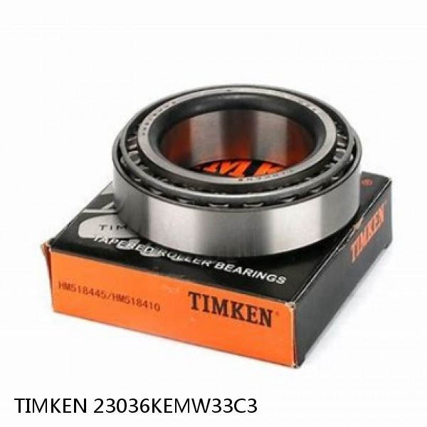 23036KEMW33C3 TIMKEN Tapered Roller Bearings #1 image